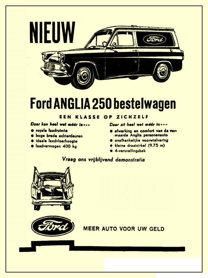 Ford Anglia 250 bestelwagen