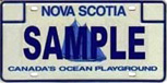 NS Number Plate