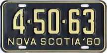 1960 Plate