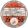 1959 Tax Disc