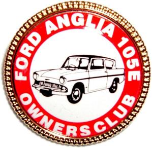 Ford Anglia 105E Owners Club Badge
