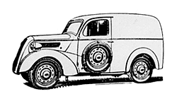 Ford Anglia E494 Van