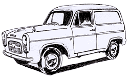 Ford Anglia 300E Van