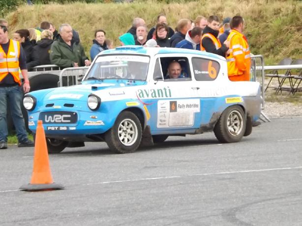 Ford Anglia - 2012 Hebrides Rally