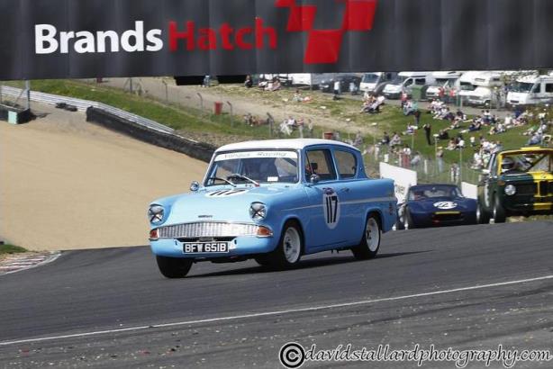 Ford Anglia - Brands Hatch 2013