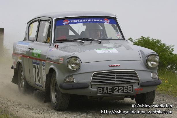 Ford Anglia - Severn Valley Rally