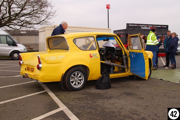 Ford Anglia - Snetterton Stages Rally