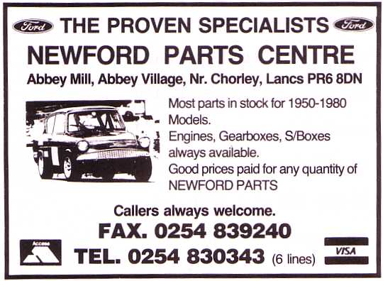 Newford Parts Centre
