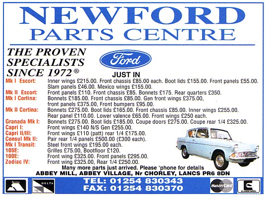 Newford Parts Centre