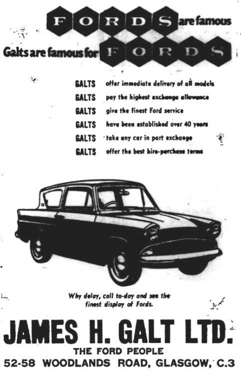Ford - Anglia - James H Galt Ltd
