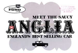 Meet The Saucy Anglia, England's Best Selling Car