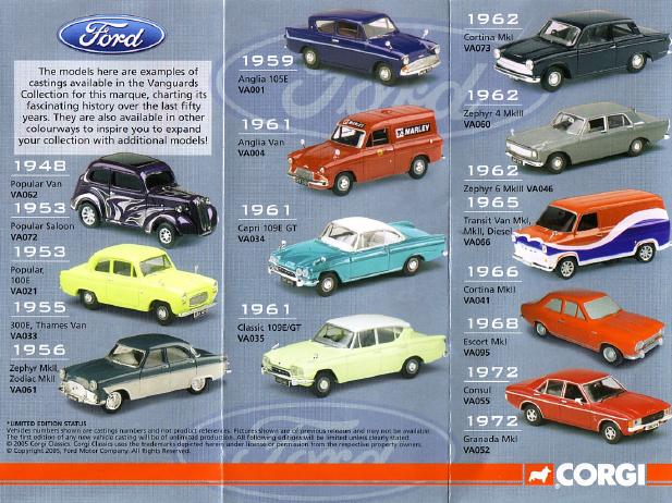 Ford Catalogue inside