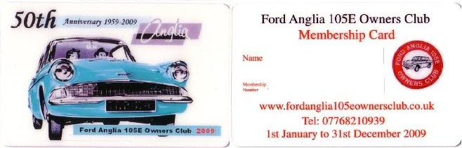 2009 Membership Card