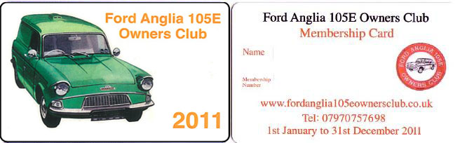 2011 Membership Card