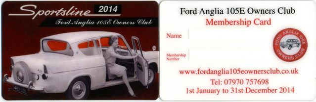 2014 Membership Card