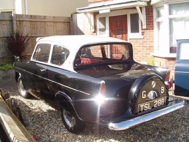 Rear View of Anglia