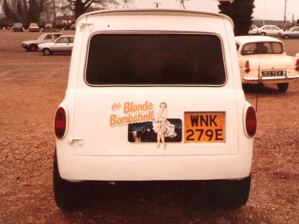 Ford Anglia - Blonde Bombshell